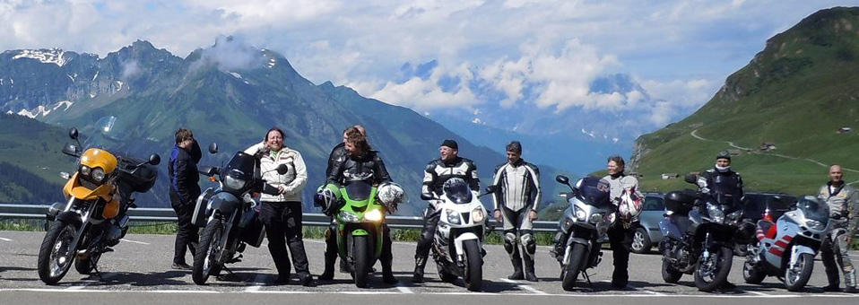 Motorradtour in die Schweiz