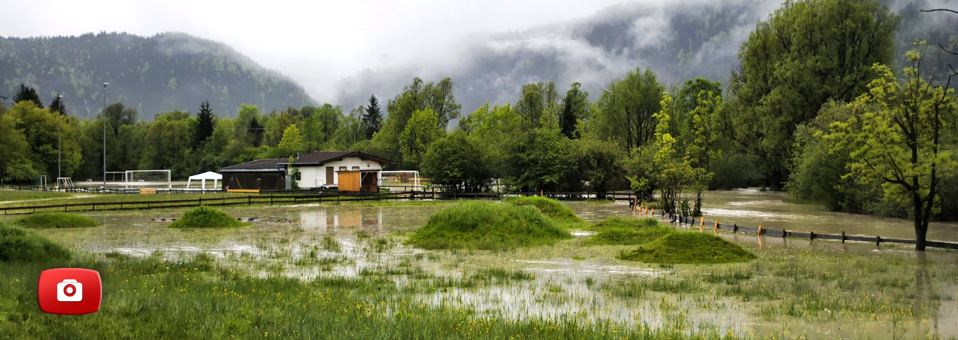 Hochwasser in Pinswang