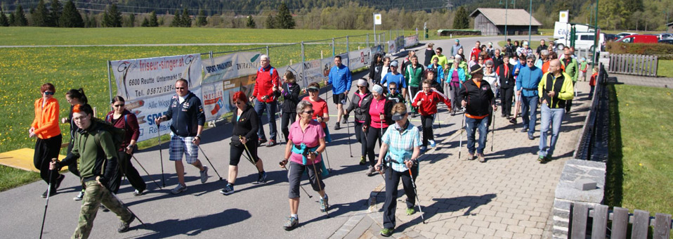 Bericht vom 11. Pinswanger Nordic Walking Tag